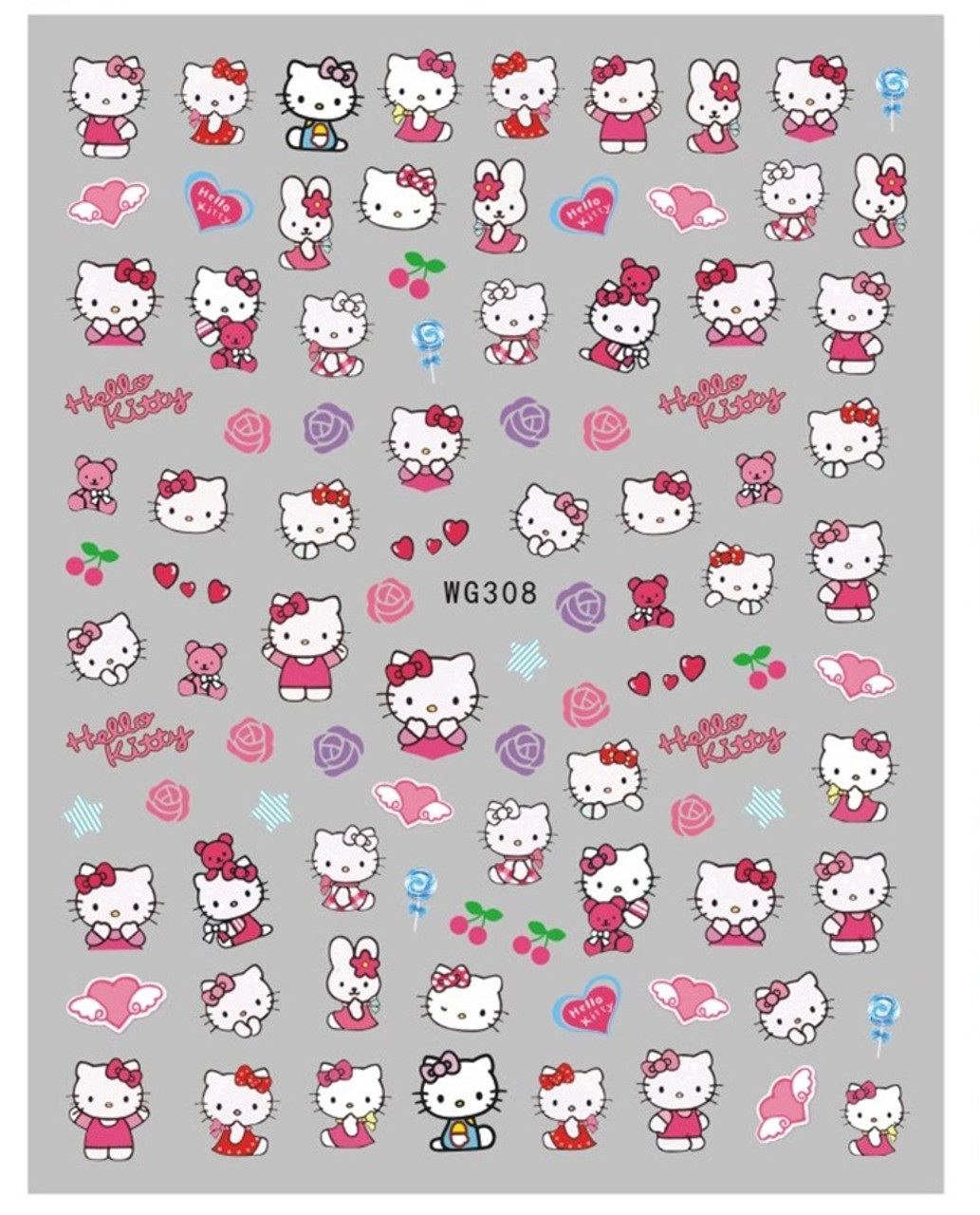 🎀❤️Hello Kitty Nail Art❤️🎀 | Sanrio Amino