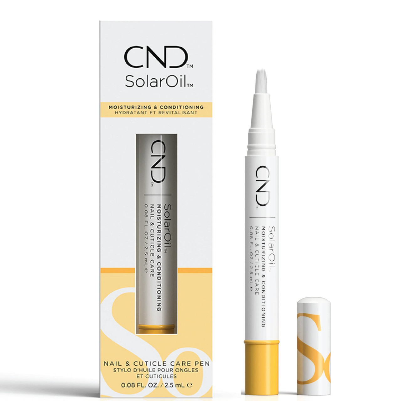 CND SOLAR OIL | NAIL & CUTICLE CONDITIONER | 4.0 OUNCES - MAX Beauty Source