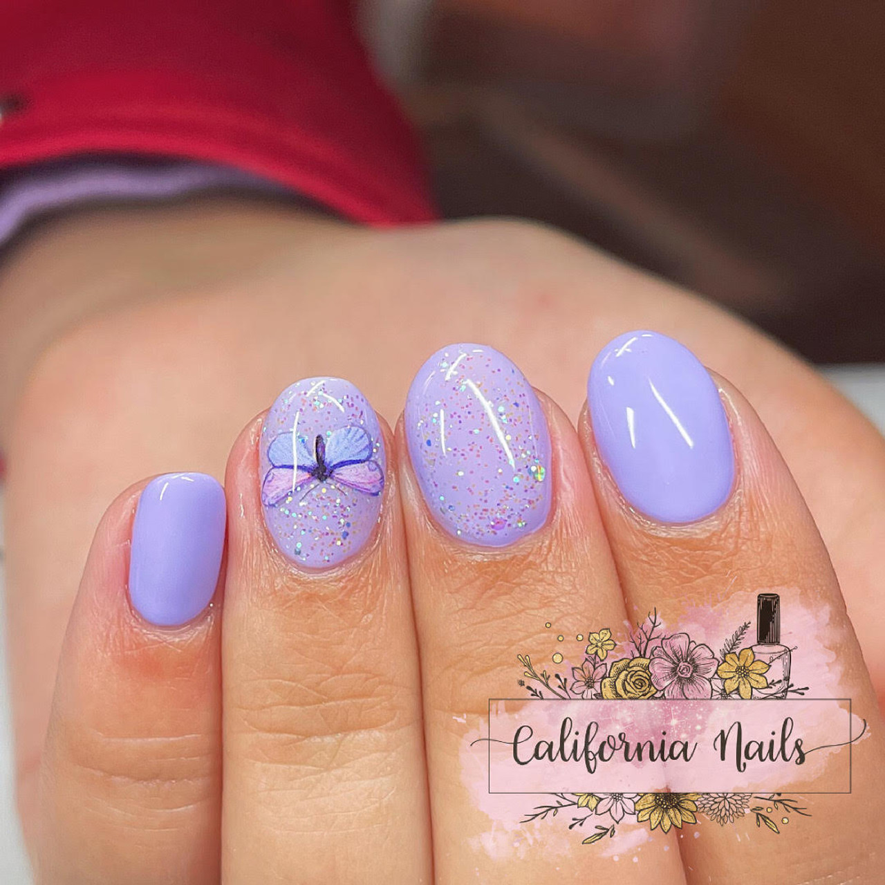 Embossed Butterfly Nail Stickers – Pretty and Pressed Nails