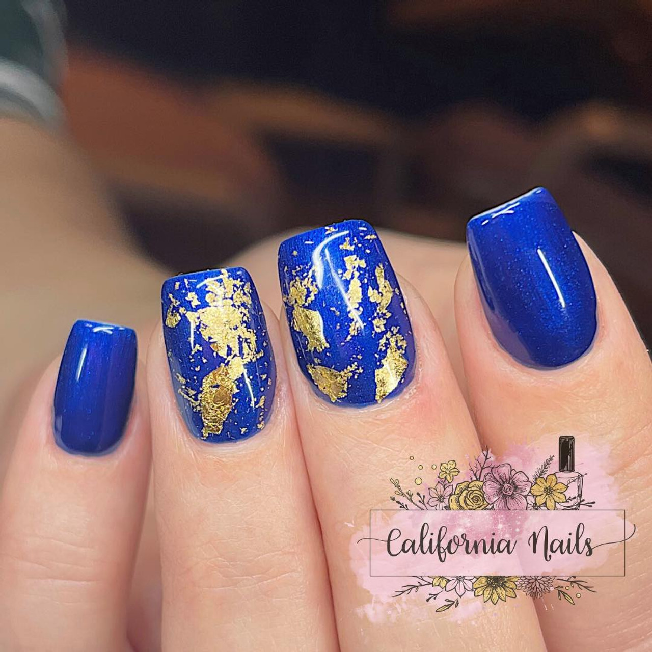 Gold leaf nail art foil - Cal-Mo