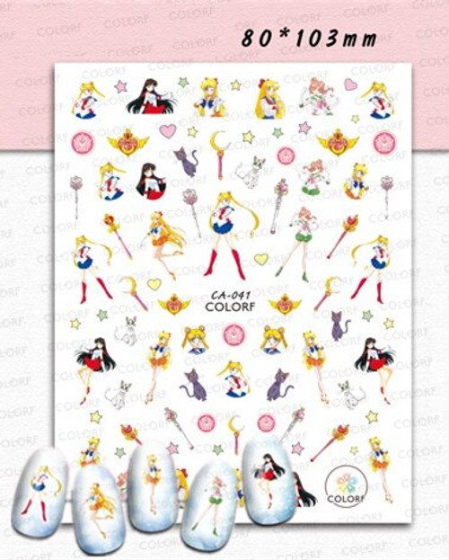 Sailor Moon Nail Art Stickers CA-041