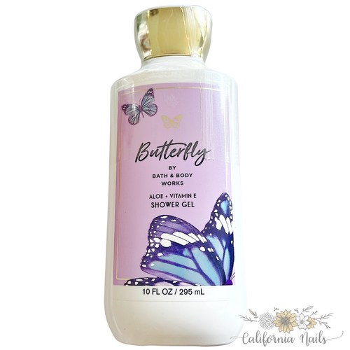 Butterfly Shower Gel raspberry nectar, iris petals and airy vanilla Spring Summer Body Wash