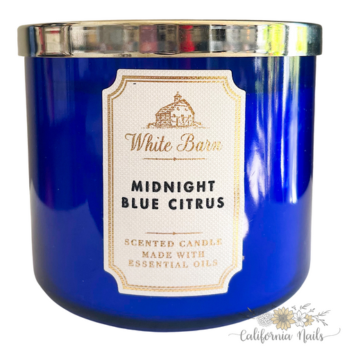 Midnight Blue Citrus 3-Wick Candle