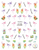 Flamingo Nail Art Stickers ColorF CA-049