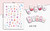 Pastel Teddy Bear Nail Art Stickers ColorF CA-112