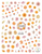 Dried Citrus & Flowers Nail Art Stickers ColorF CA-125