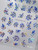 Embossed 5D Floral Nail Art Stickers
