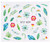 Tropical Plants Water Decals STZ-829