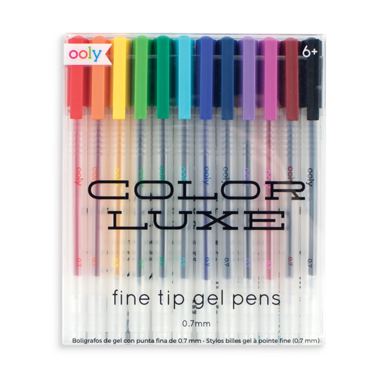 Ooly Color Luxe Gel Pens - Set of 12 - The Fun Company