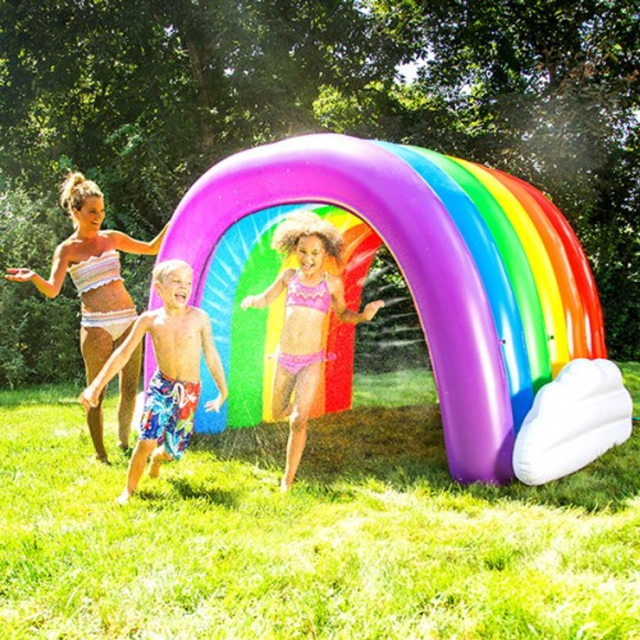 kids rainbow sprinkler