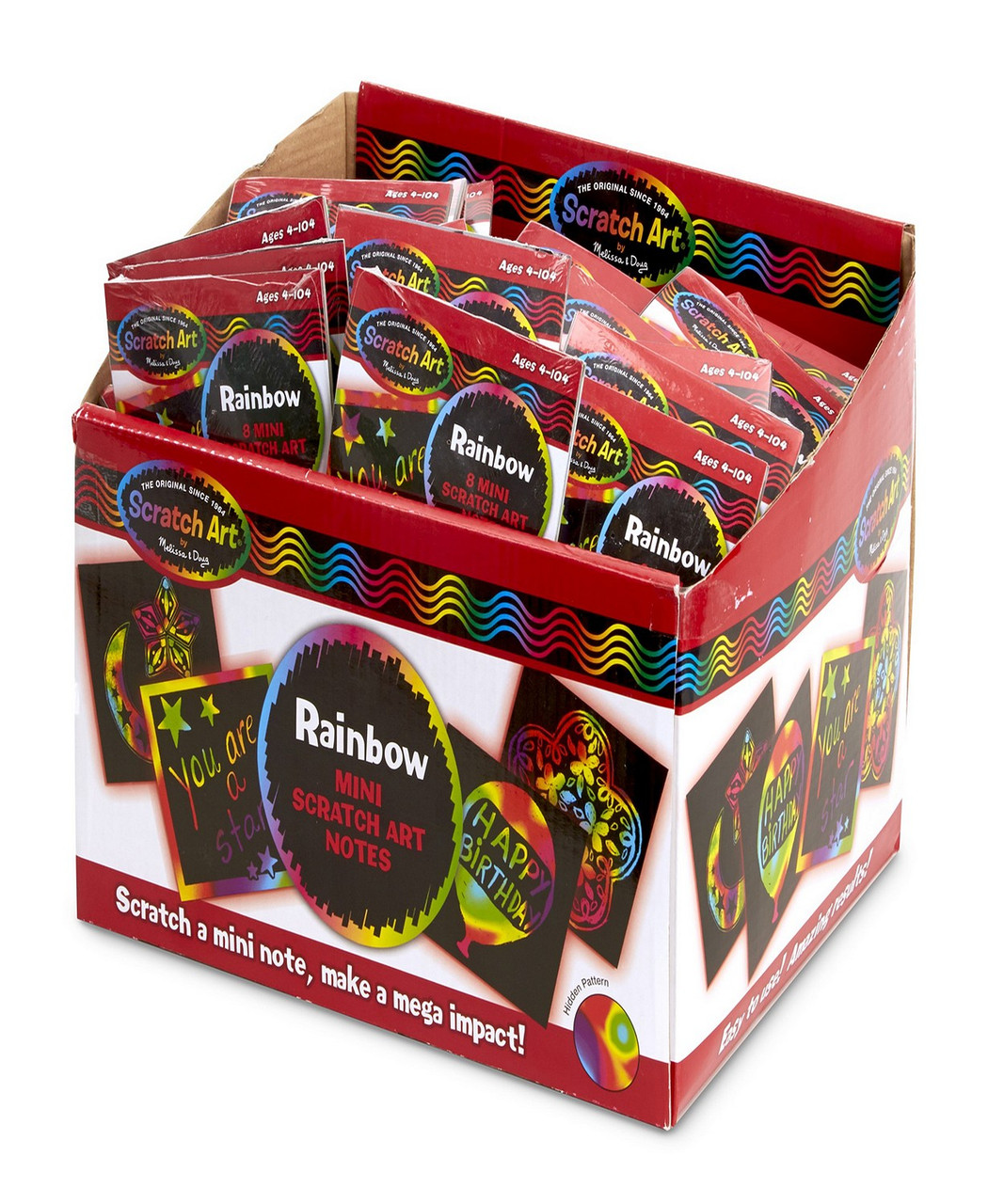 Scratch Art Holiday Mini Notes- Melissa and Doug