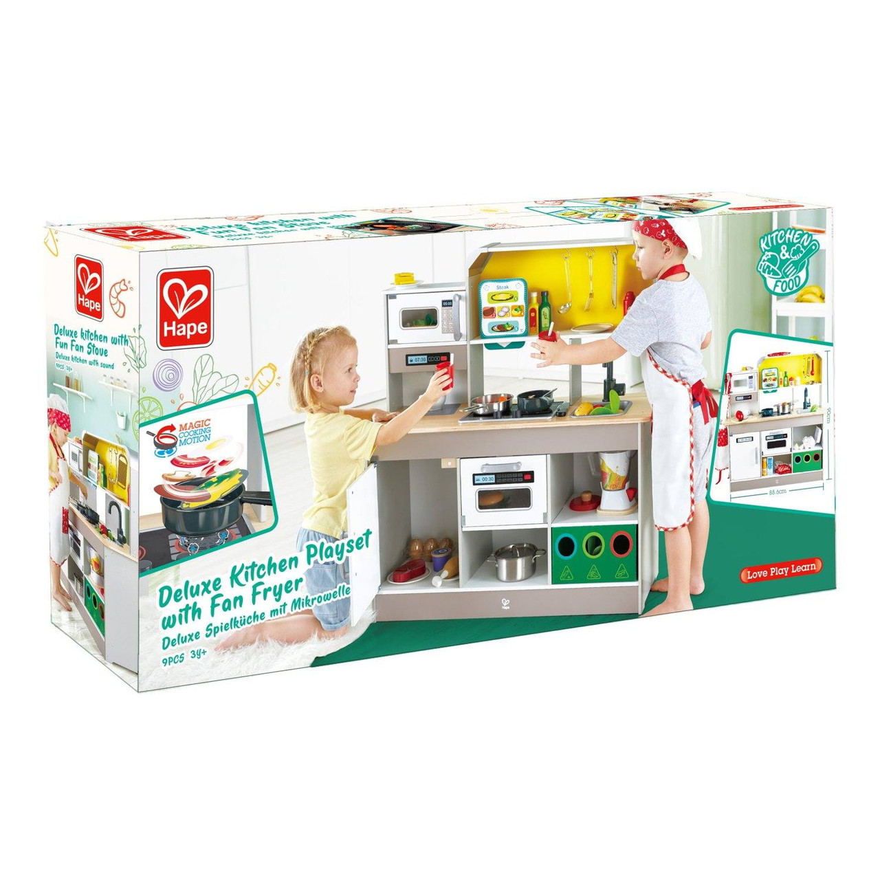 Deluxe kitchen hot sale play set