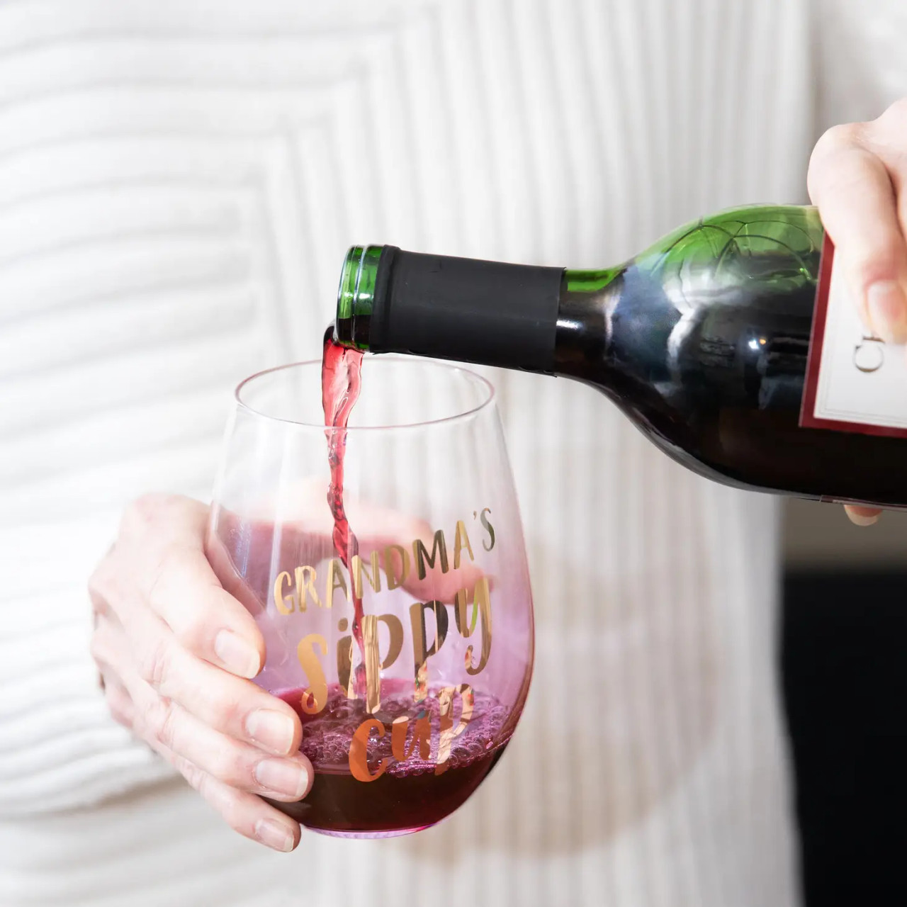 Parents Are Obsessed With This Wine Glass Sippy Cup & It's Easy To See Why