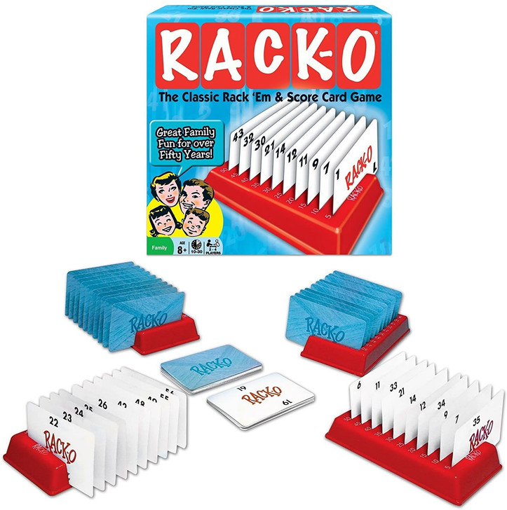 Classic RACK-O, Retro package Card Game