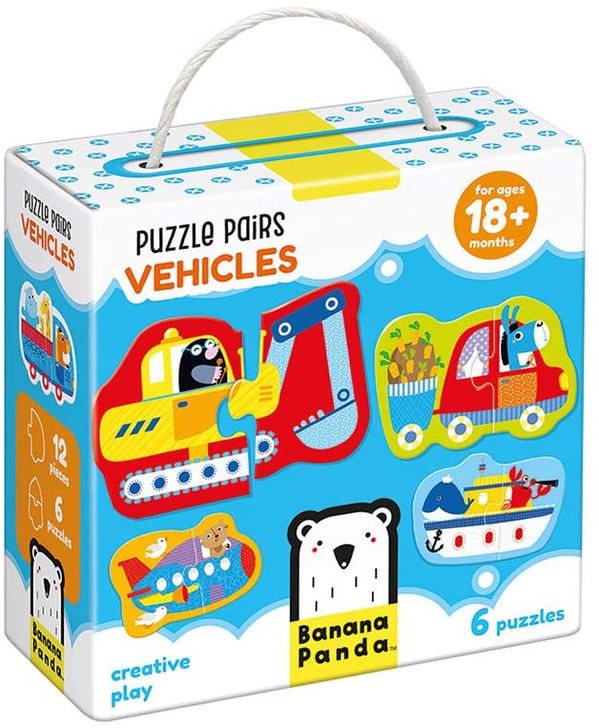 Banana Panda - Puzzle Pairs Vehicles