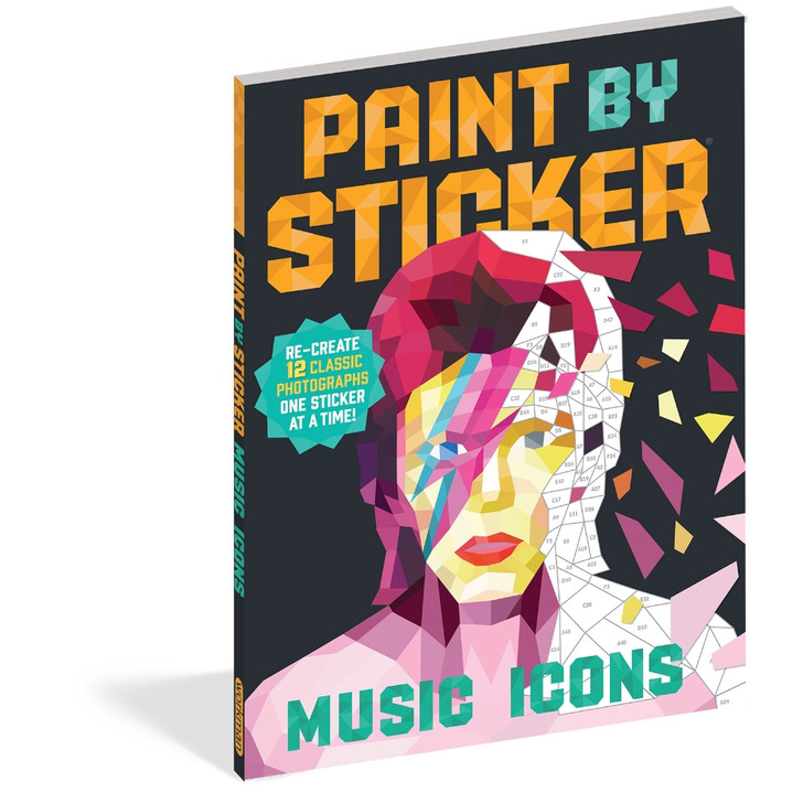 Paint by Sticker - Music Icons