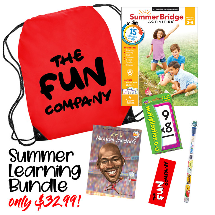 Summer Learning Bundle - Third Grade to Fourth Grade