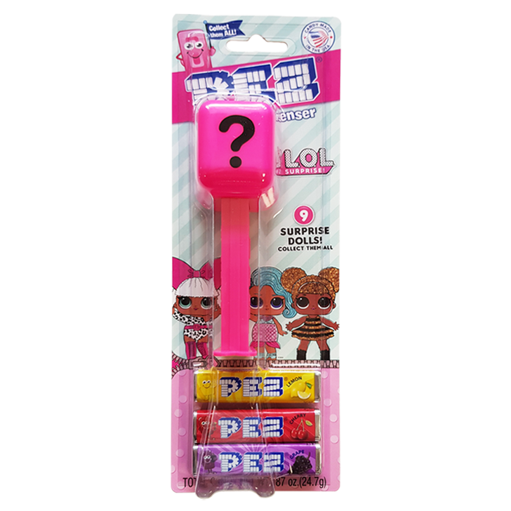 Pez Candy Dispenser: LOL Surprise Mystery with 3 Candy Packs