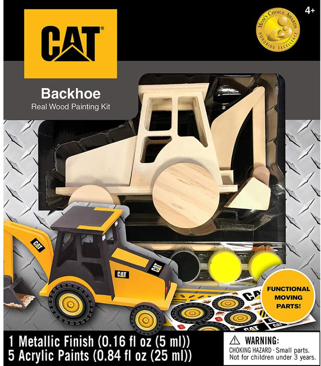 Paint Your Own Caterpillar Backhoe