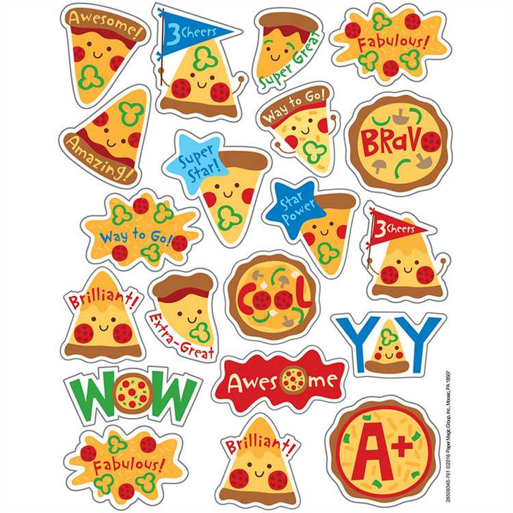 Pizza Scented Stickers