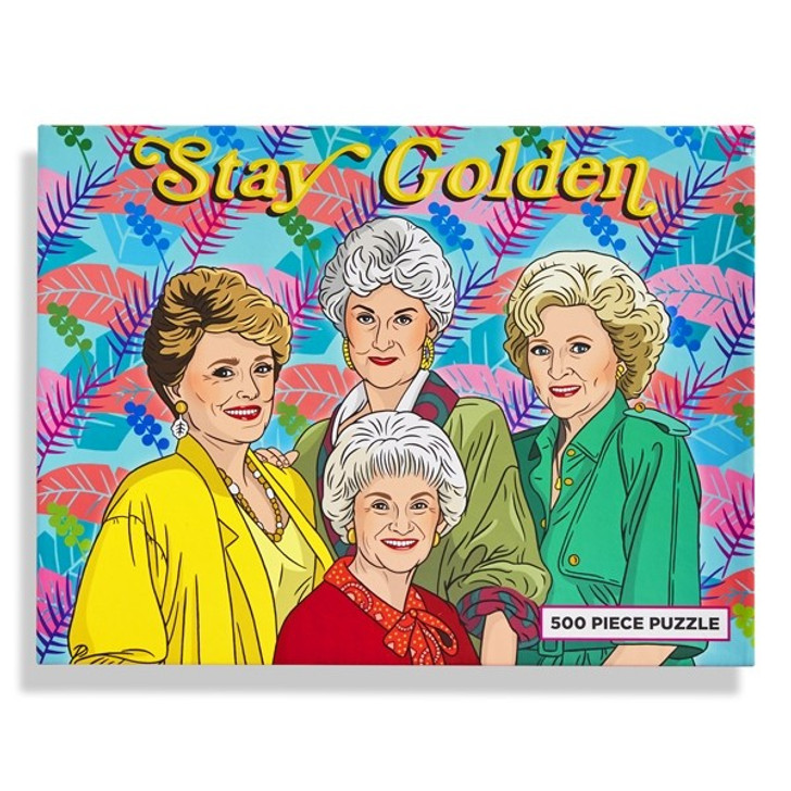 Stay Golden Golden Girls 500 Piece Puzzle