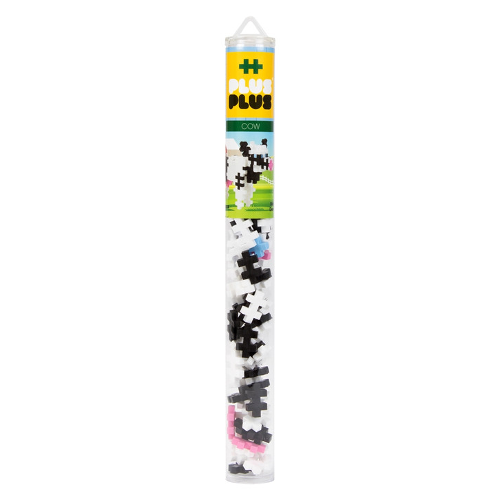 PLUS PLUS Mini Maker Cow Tube, 70 Pieces