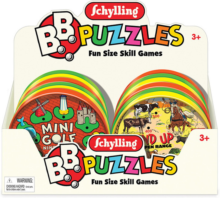 Tin BB Puzzle, Assorted