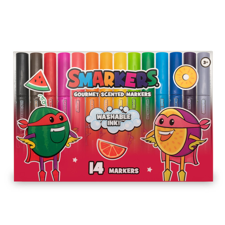 Smarkers - Gourmet Scented Markers, Medium 14 Pack