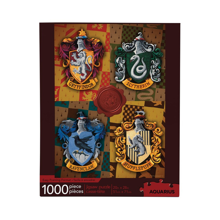 Harry Potter Crests 1000 Piece Puzzle