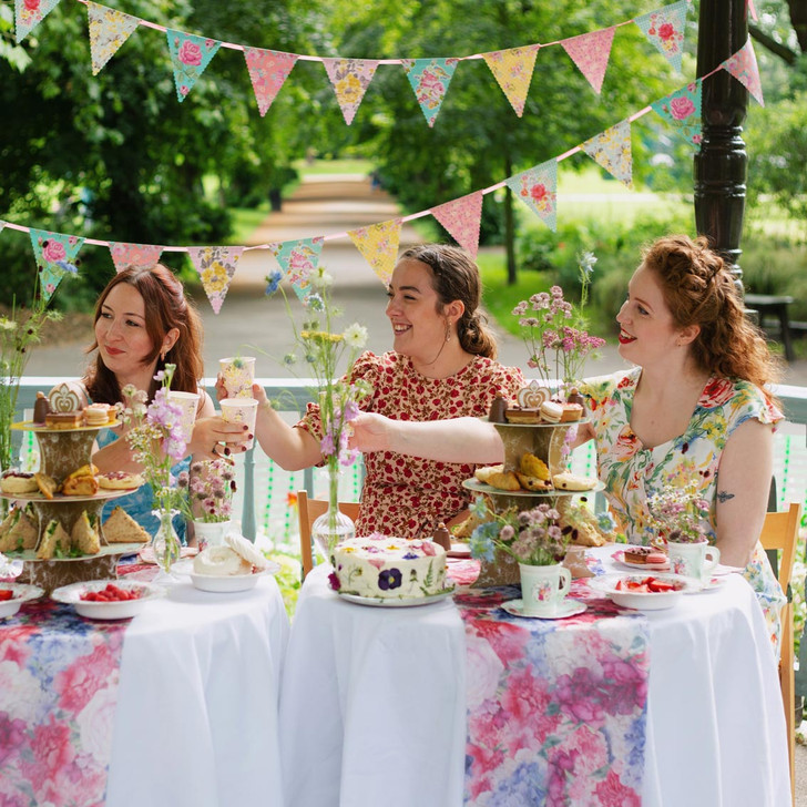 Truly Scrumptious Floral Vintage Bunting - 13ft