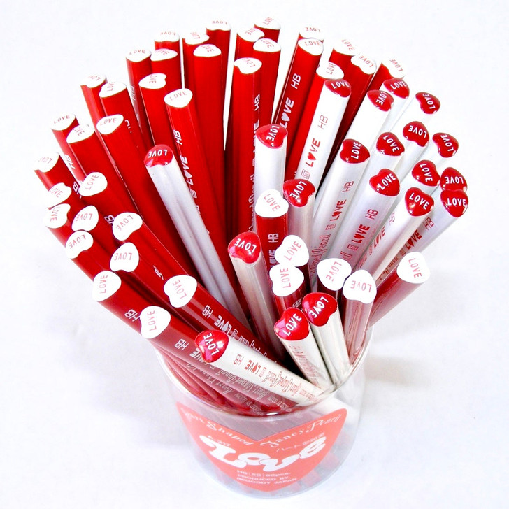 Valentine's Day Heart Shaped Pencil