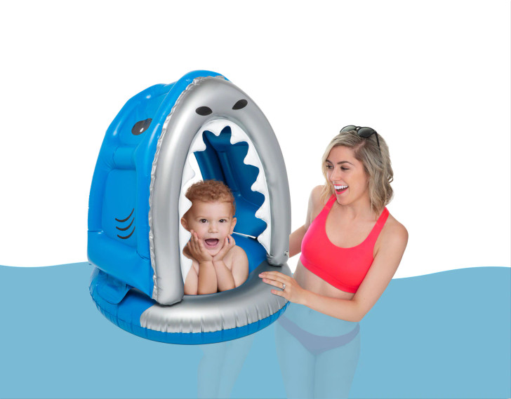 Big Mouth Toys Shark Lil' Float with Canopy