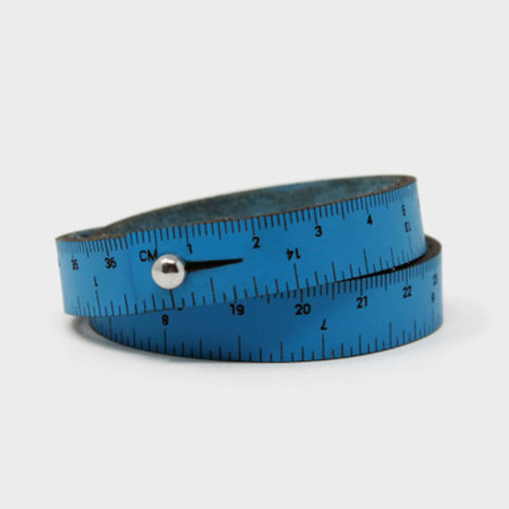 Leather Wrist Ruler - Blue - Grandpa Store & More