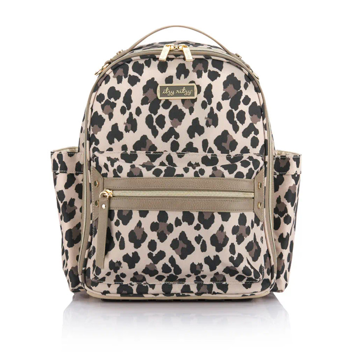 Itzy Ritzy Leopard Mini Diaper Bag Backpack