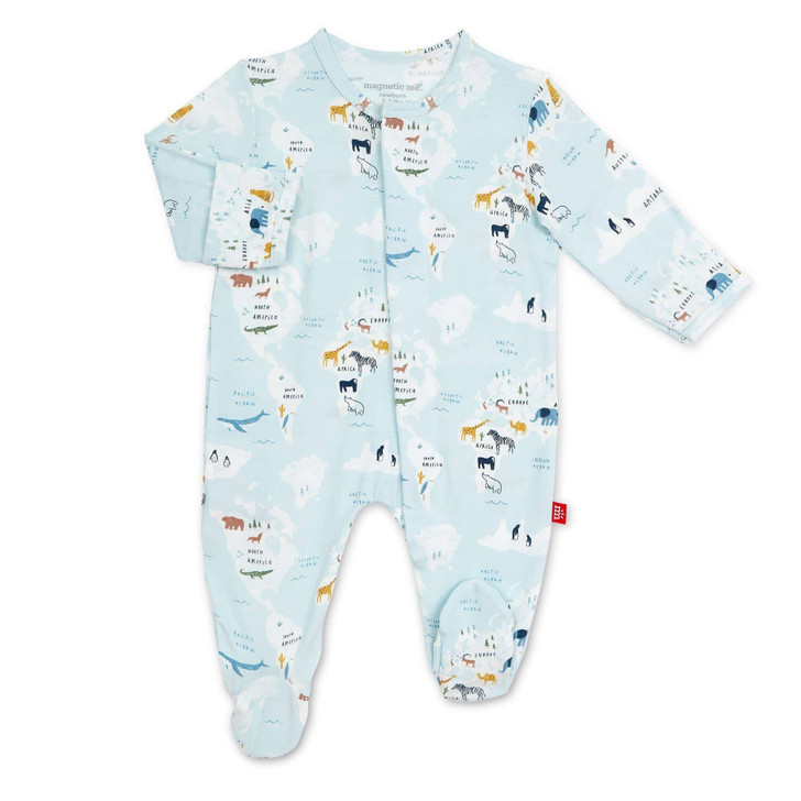 Magnetic Me Sea The World Modal Magnetic Footie - Size 3-6 Months