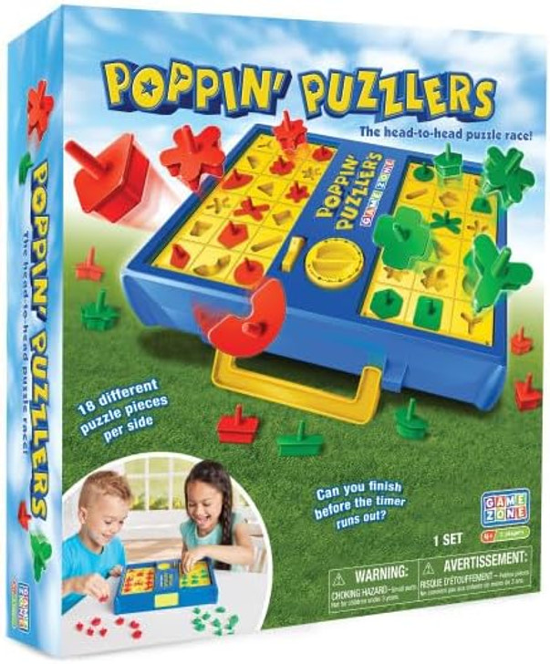 Poppin' Puzzlers Head to Head Puzzle Race Game