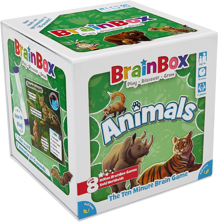 BrainBox Animals Card Game