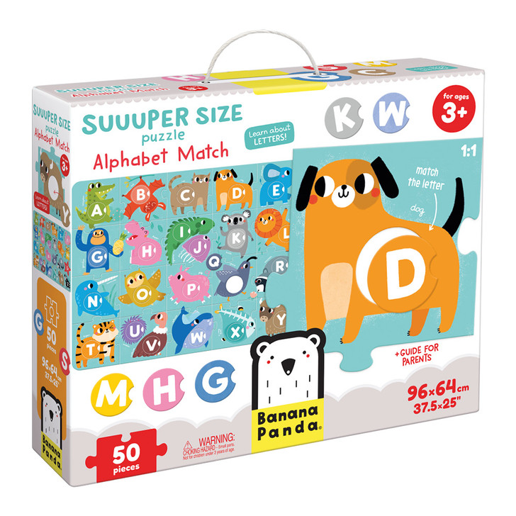 Suuuper Size Alphabet Match Puzzle