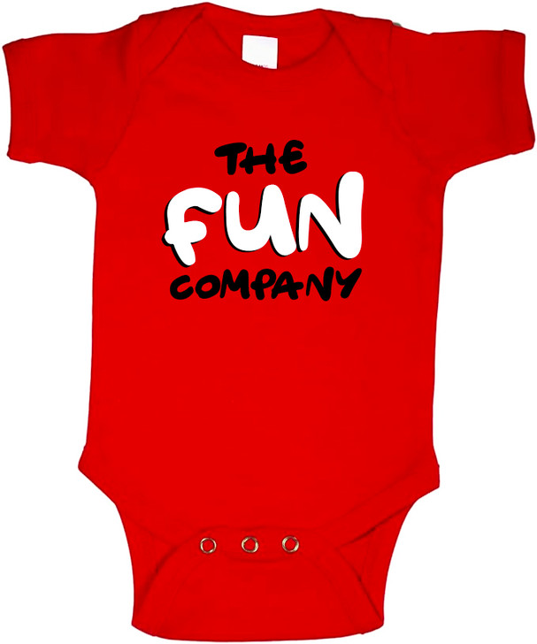 Fun Company Red Onesie - Size 6 Months