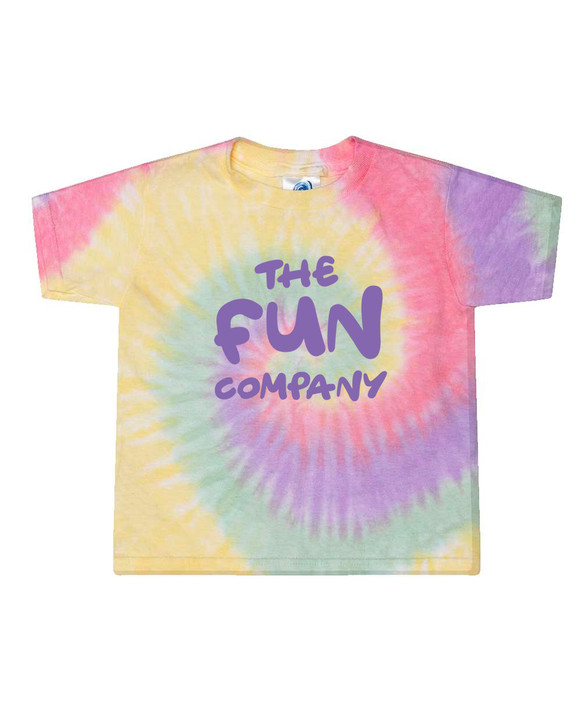 Fun Company Pastel Tie Dye Toddler Tee - Size 4T