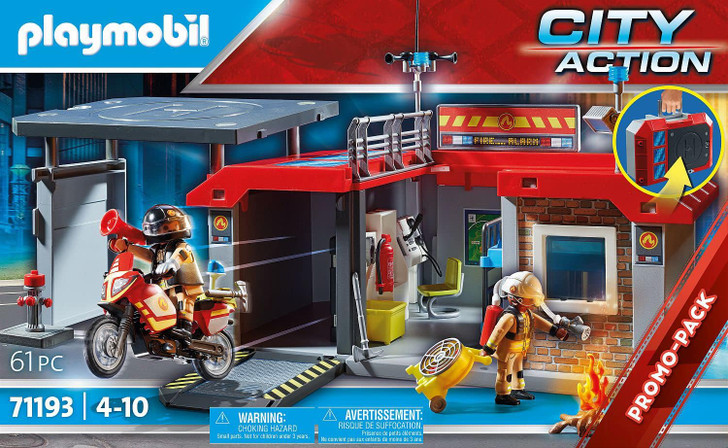 Playmobil Take Along Fire Station Promo Pack