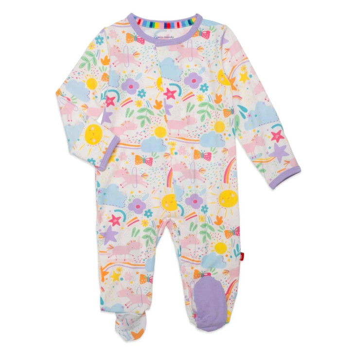Magnetic Me Sunny Day Vibes Modal Footie - Size 6-9 Months