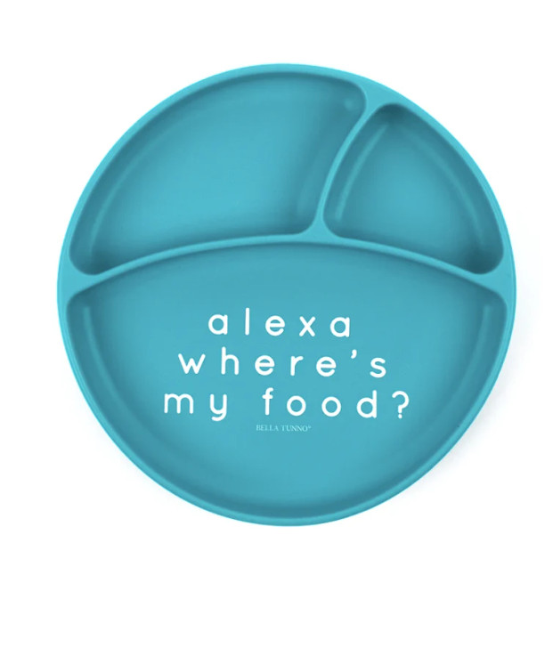 Bella Tunno Plate - Alexa Where's My Food