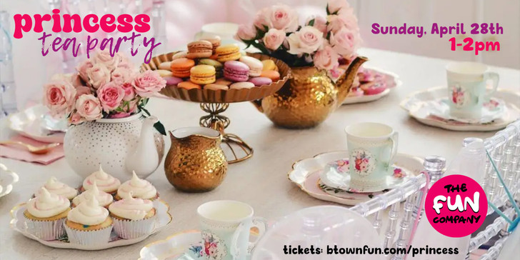 Princess Tea Party 1pm Ticket
