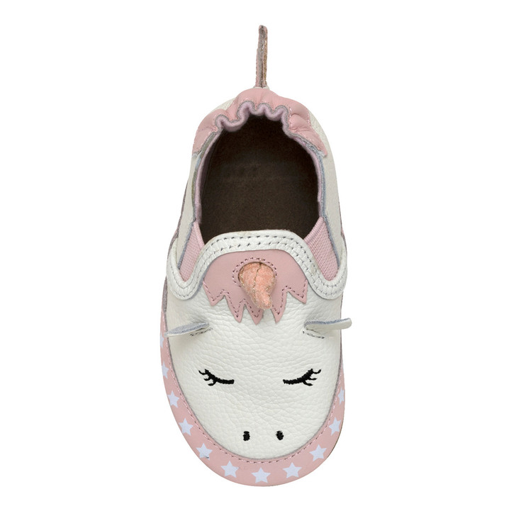 Robeez Evie Unicorn Soft Soles Shoes - Size 12-18 Months