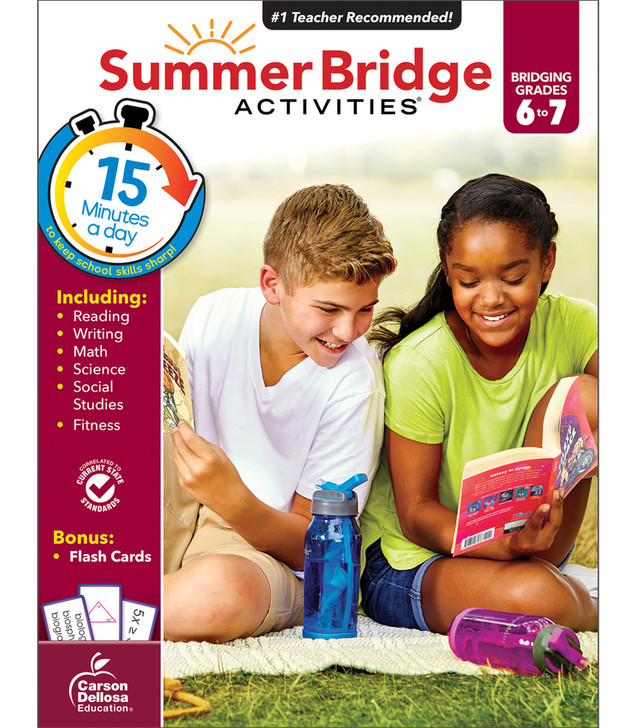 Summer Bridge Activities Workbook Grade 6-7 Paperback