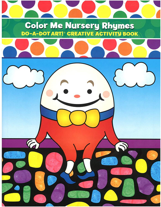 Do-A-Dot Art! Creative Activity Book, Nursery Rhymes, 24 pages