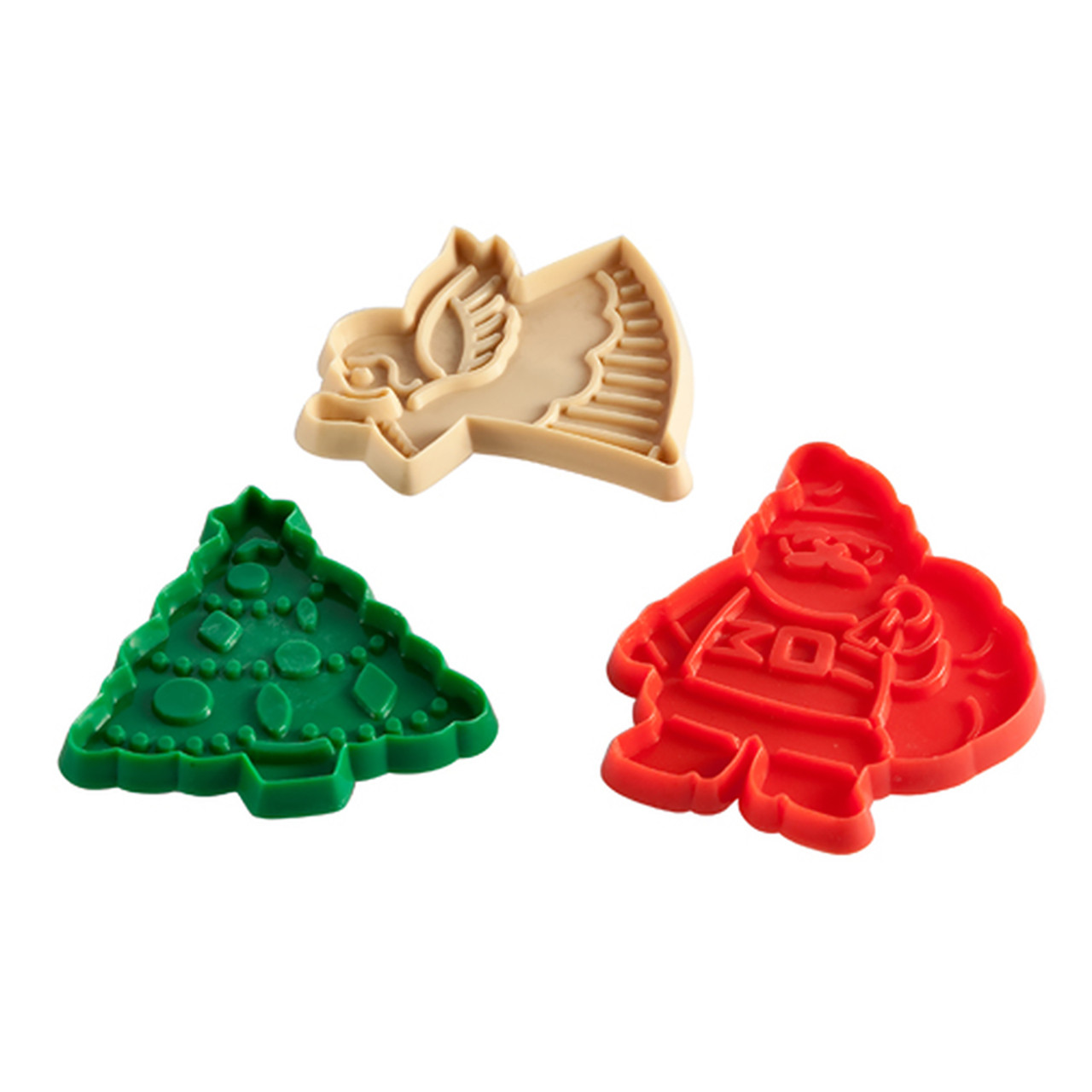 Noel Christmas Cookie Cutters, set of 3 made in the USA