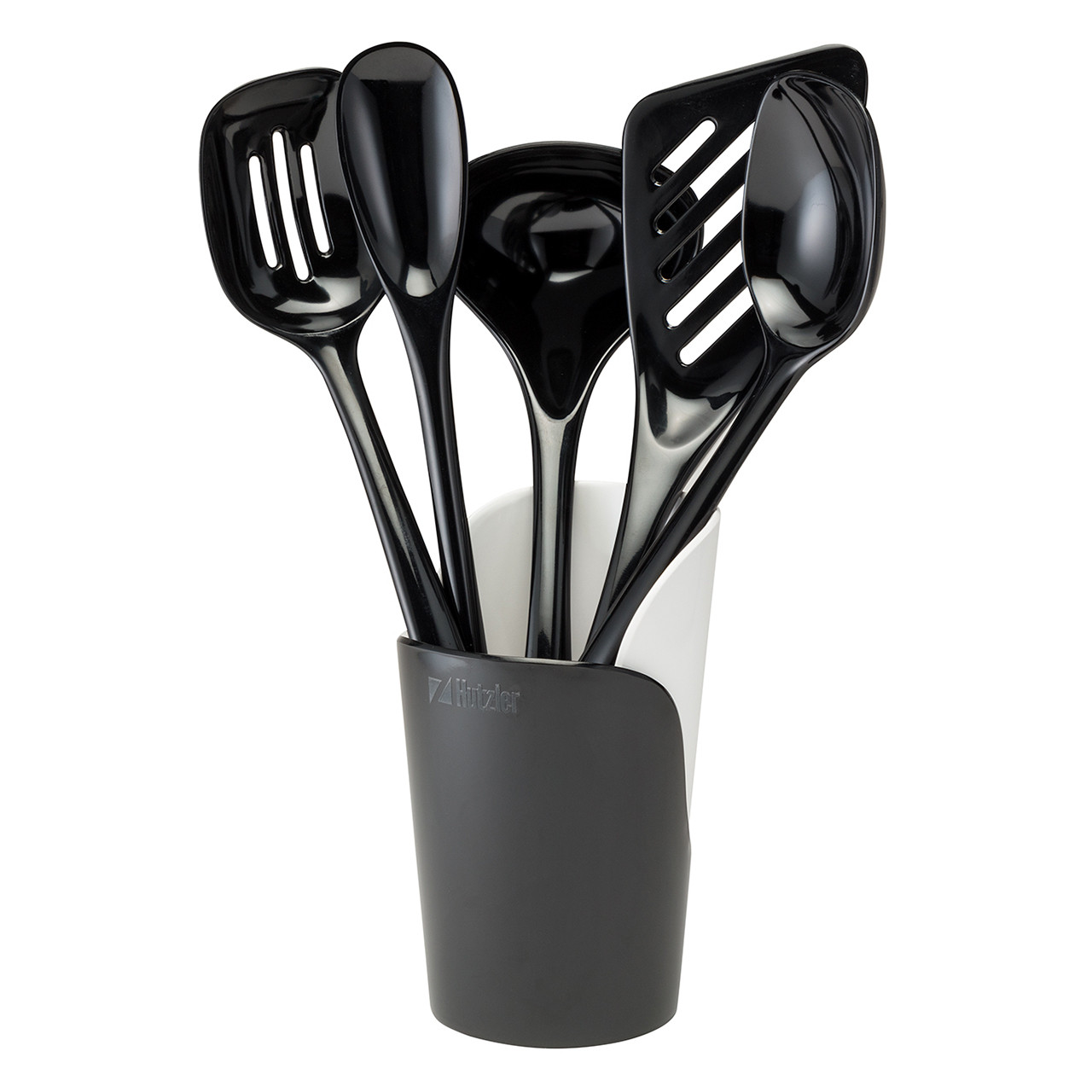 6Piece Kitchen Utensil Set with Crock