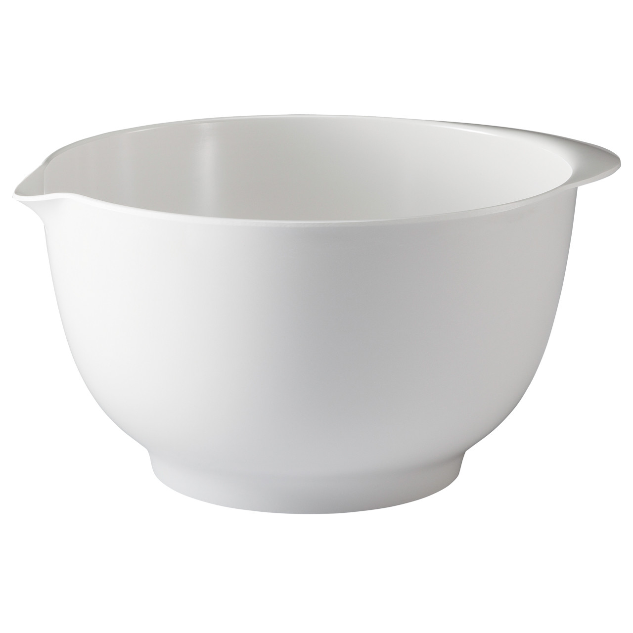 Hutzler 3qt White Melamine Mixing Bowl